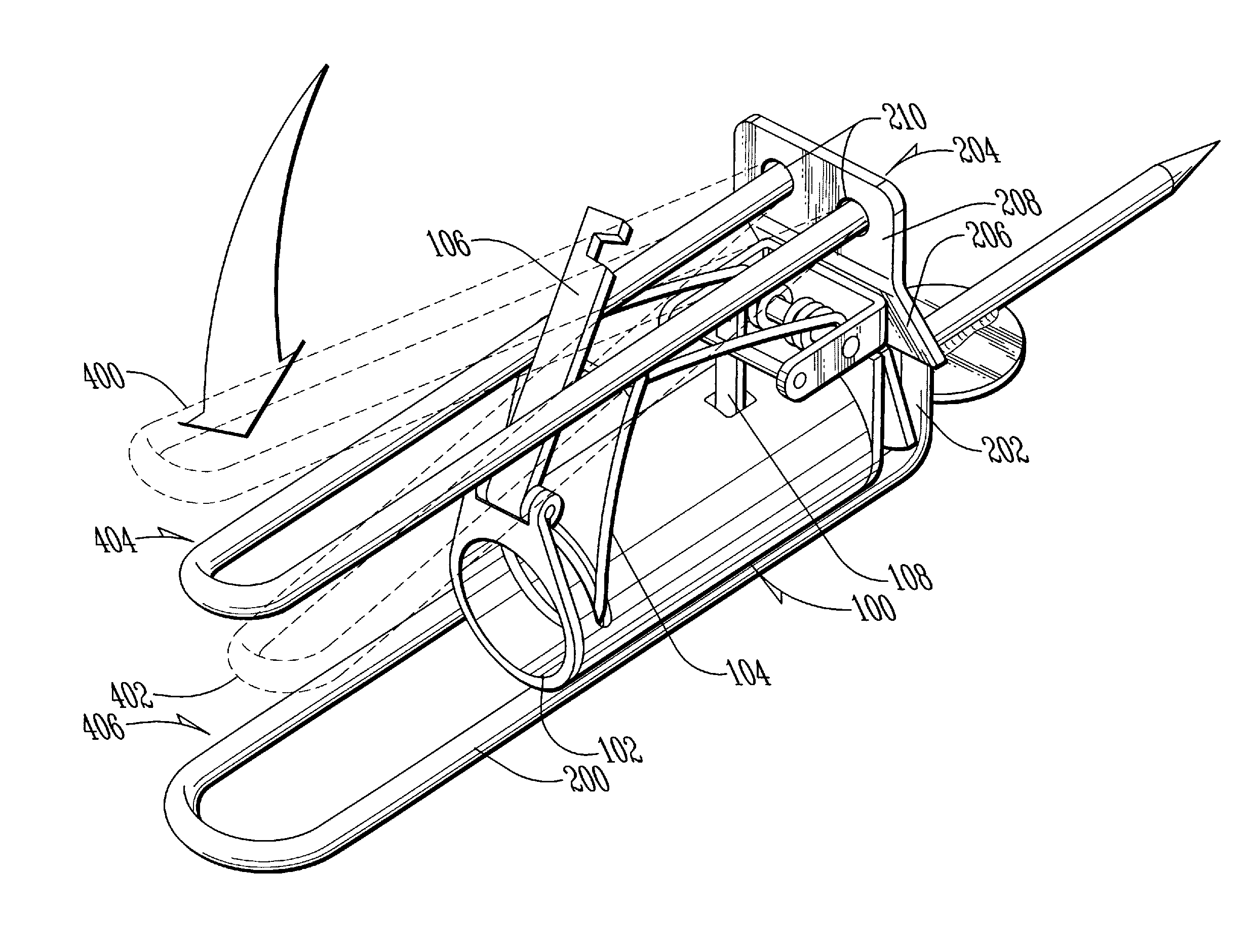 Trap Setting Device And Method Of Use