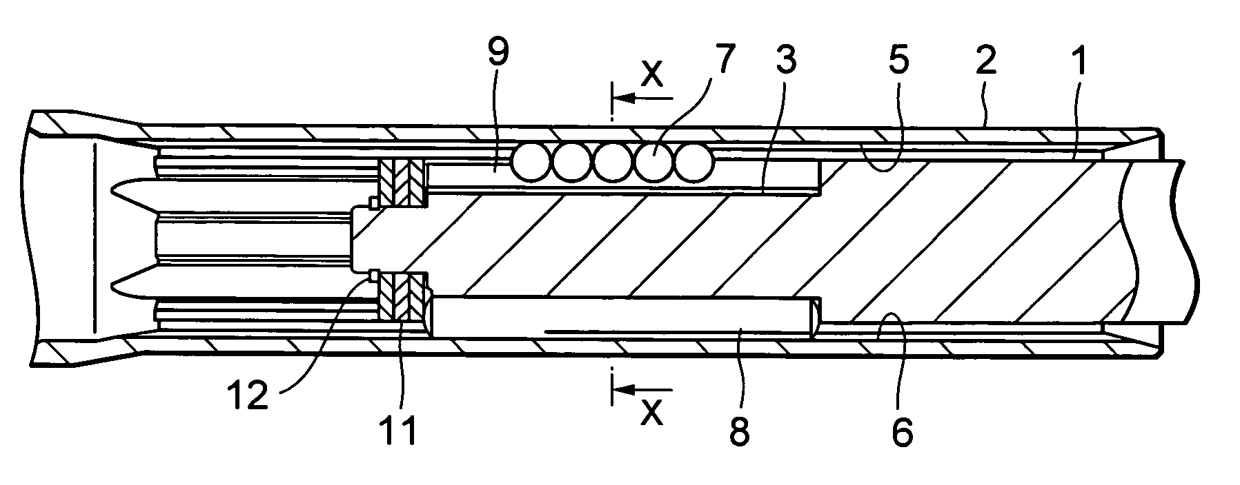 Telescopic shaft for vehicle steering