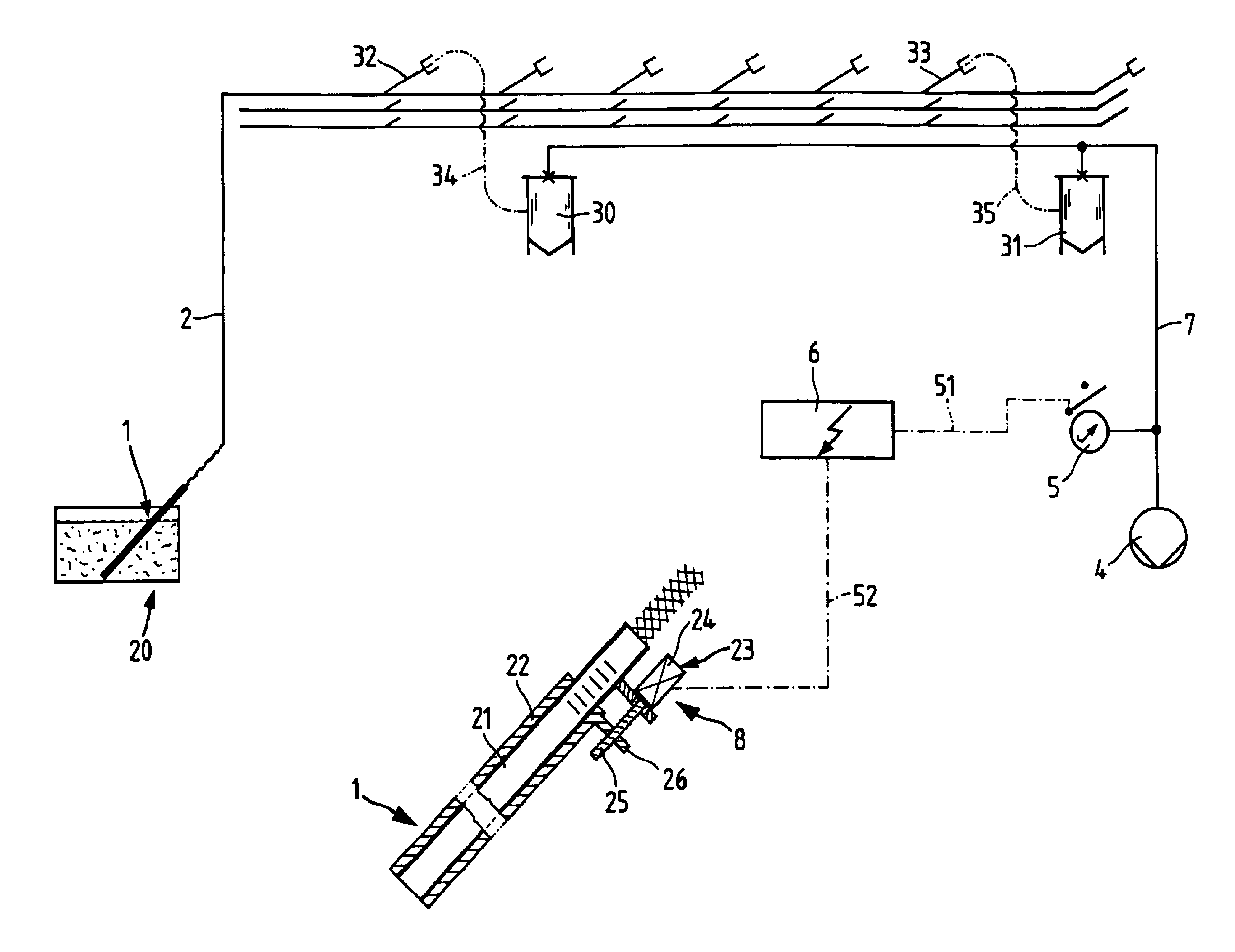 Conveyor device for particulate material