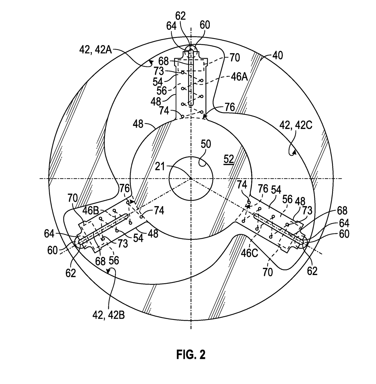 Torsional vibration absorption system