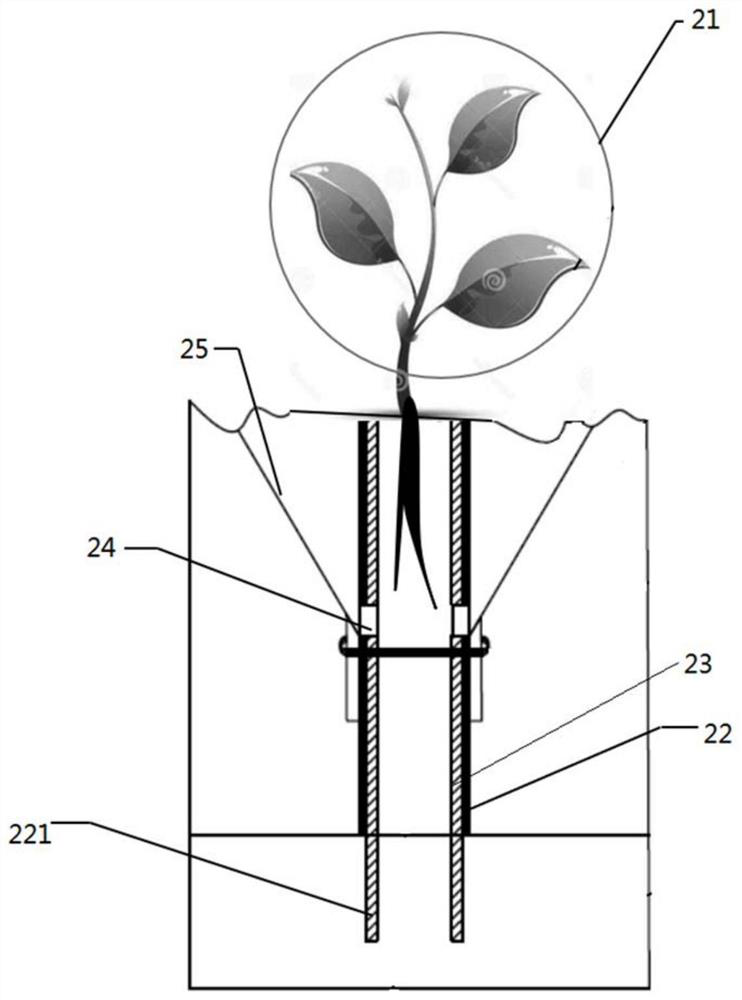 A kind of planting kit and its application for arid zone with little rain