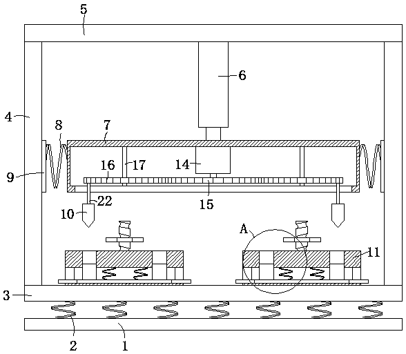 Metal rotary-cut button placement die