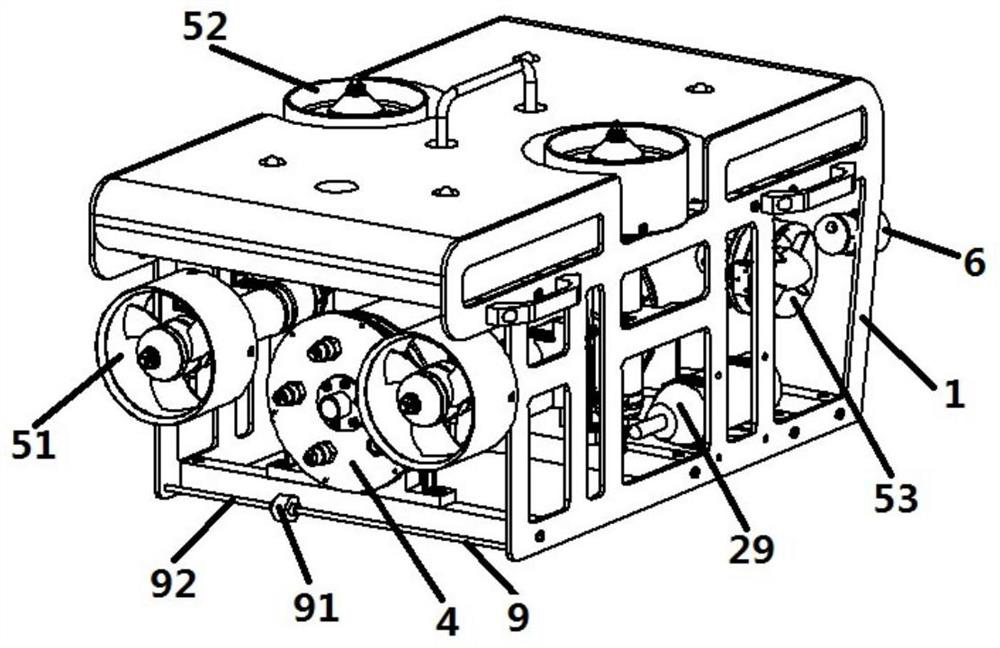 An underwater ultrasonic flaw detection robot