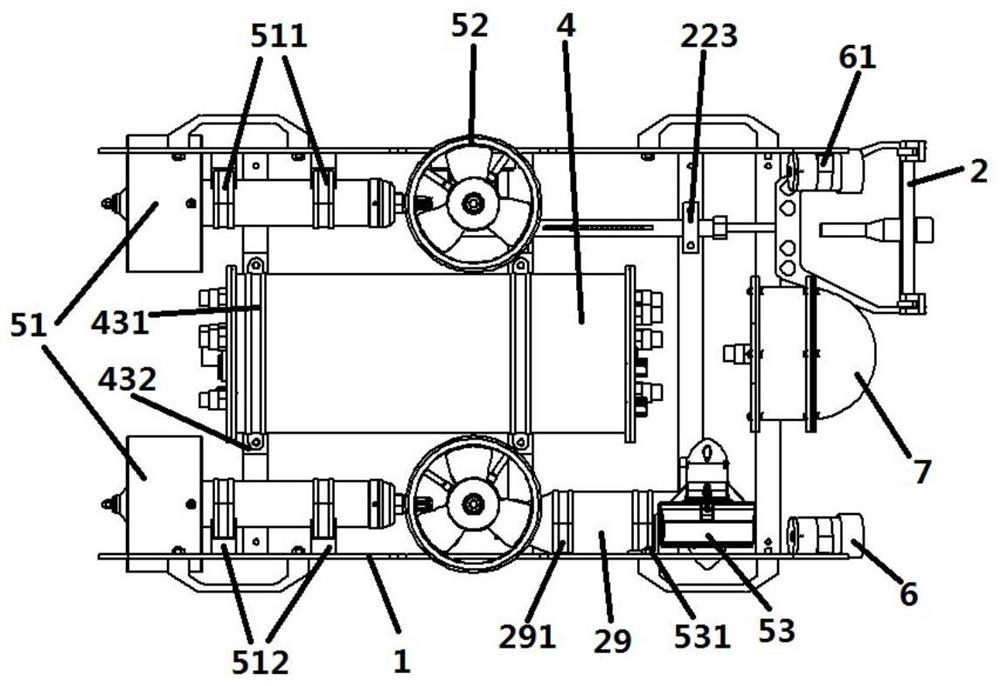 An underwater ultrasonic flaw detection robot