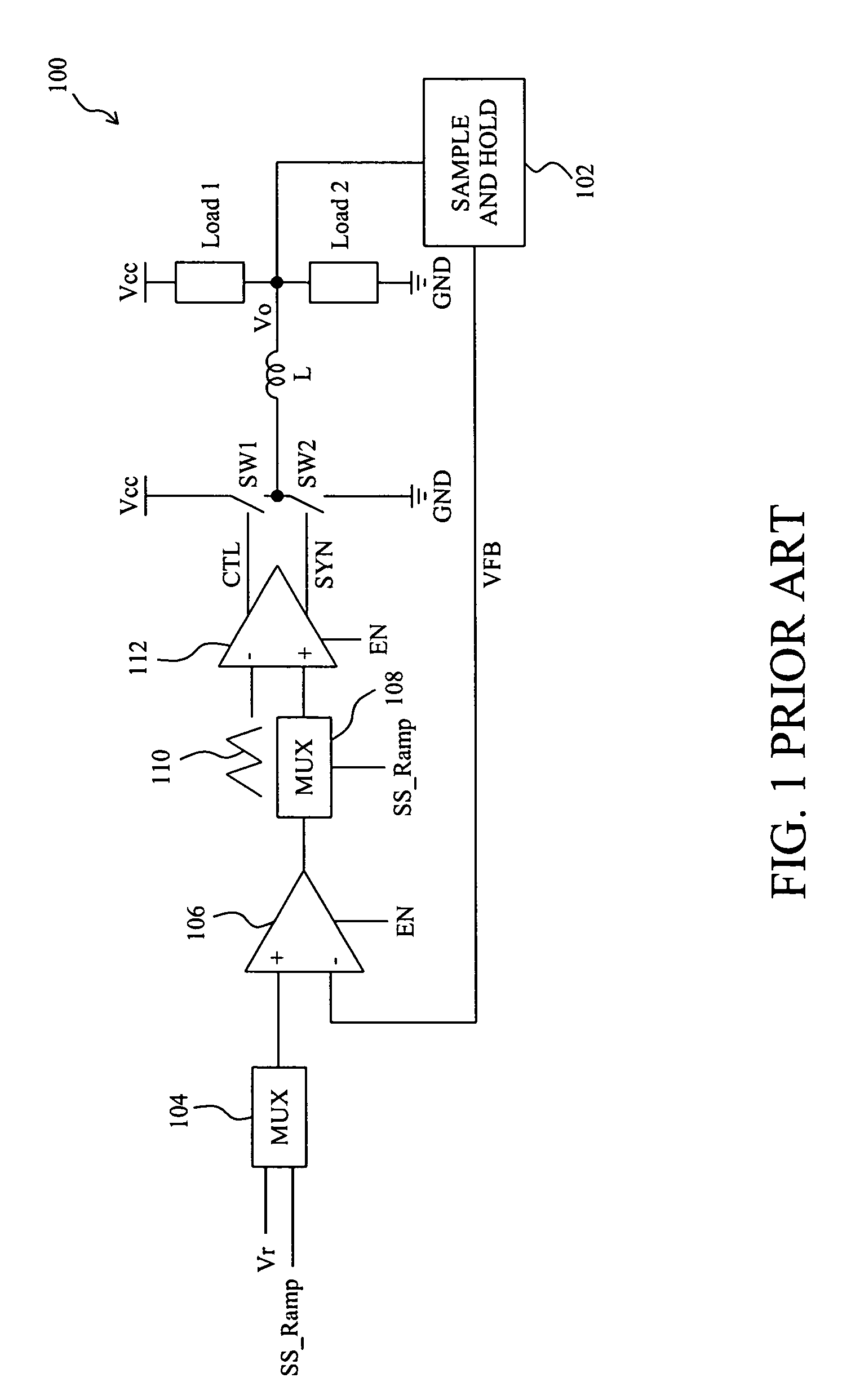 Circuit and method for soft start from a residual voltage
