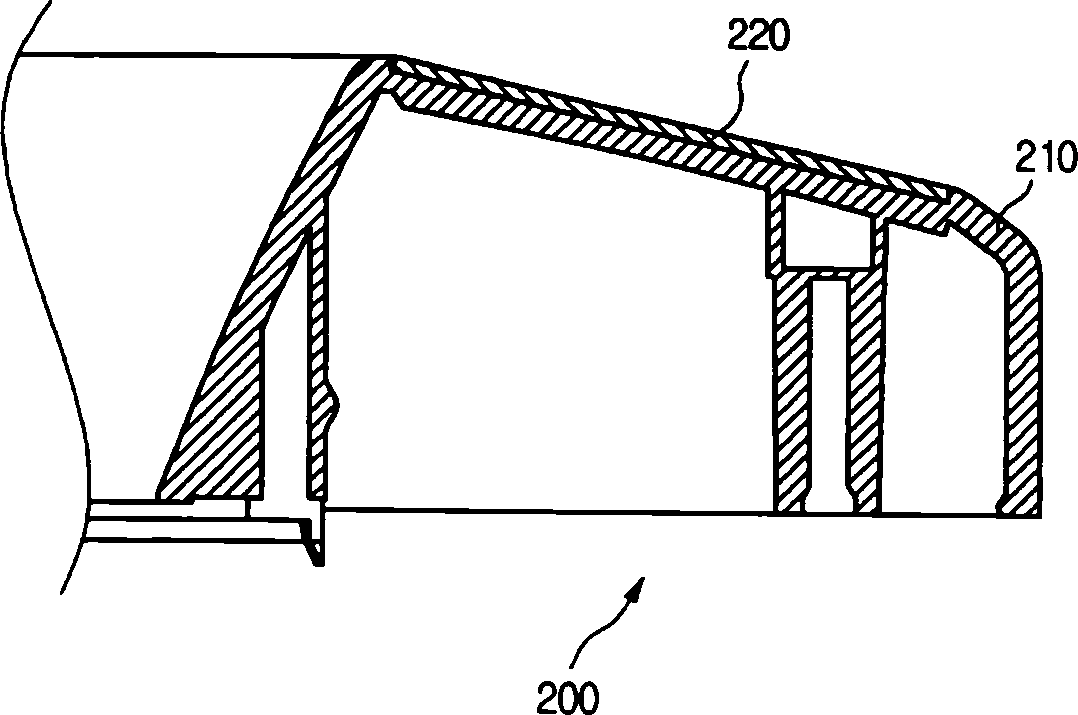 Door structure for rotary drum machine