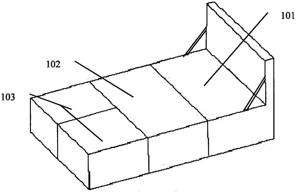 Combined modular bed