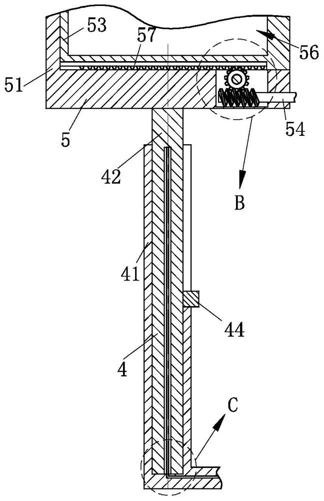 Garage with limiting function