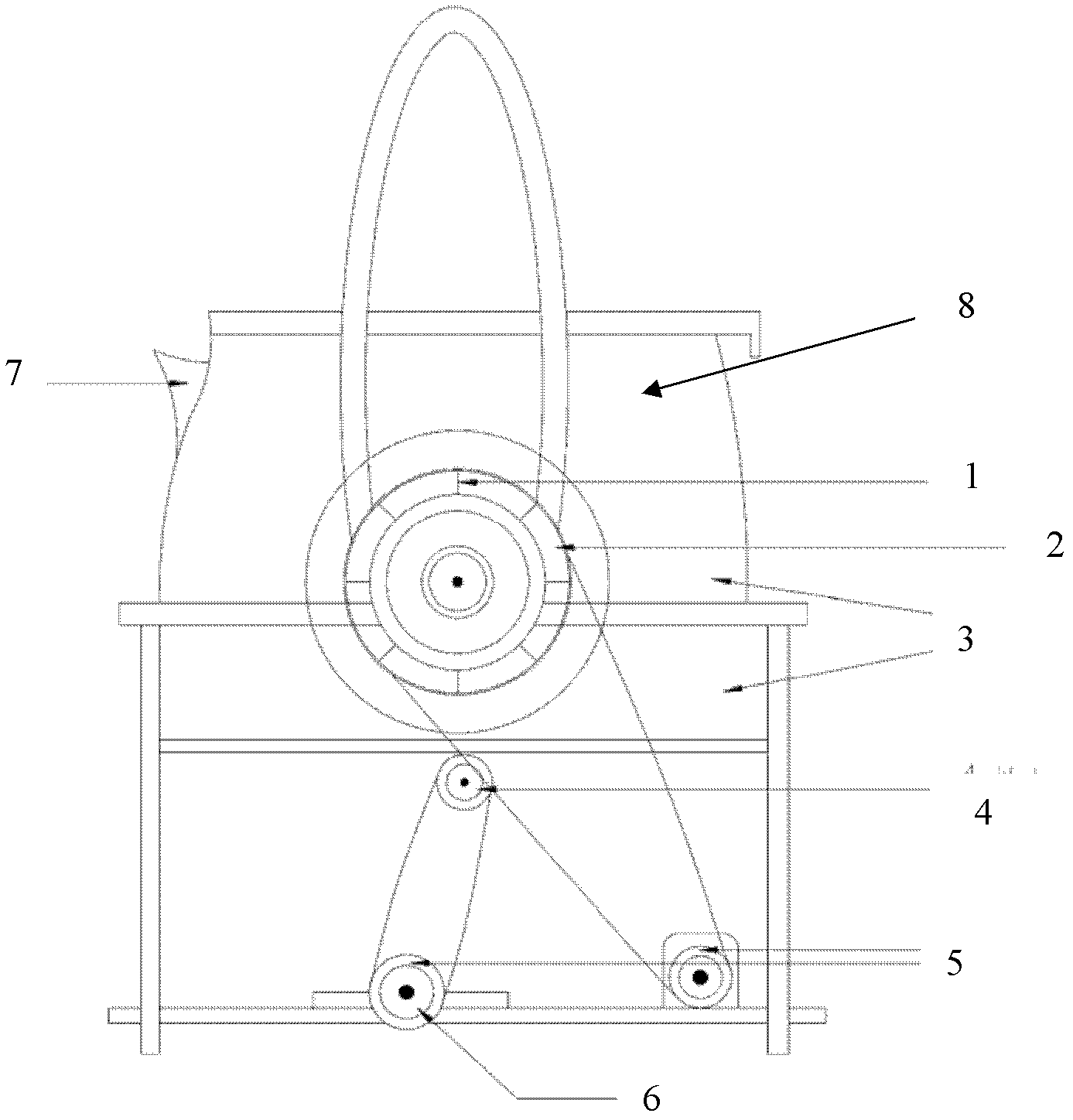 Method for managing lawn by collecting, breaking stems, planting and cultivating, and grass breaking device