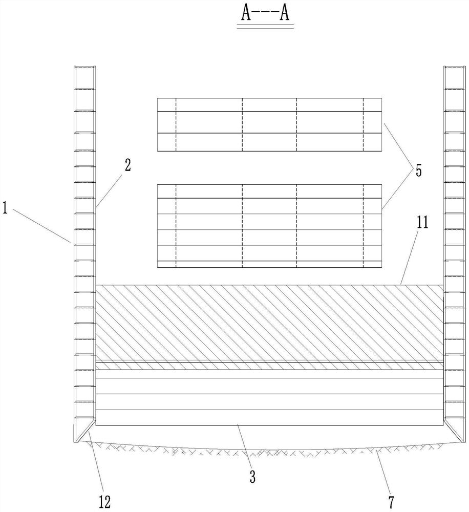 Composite special-shaped cofferdam and its construction method