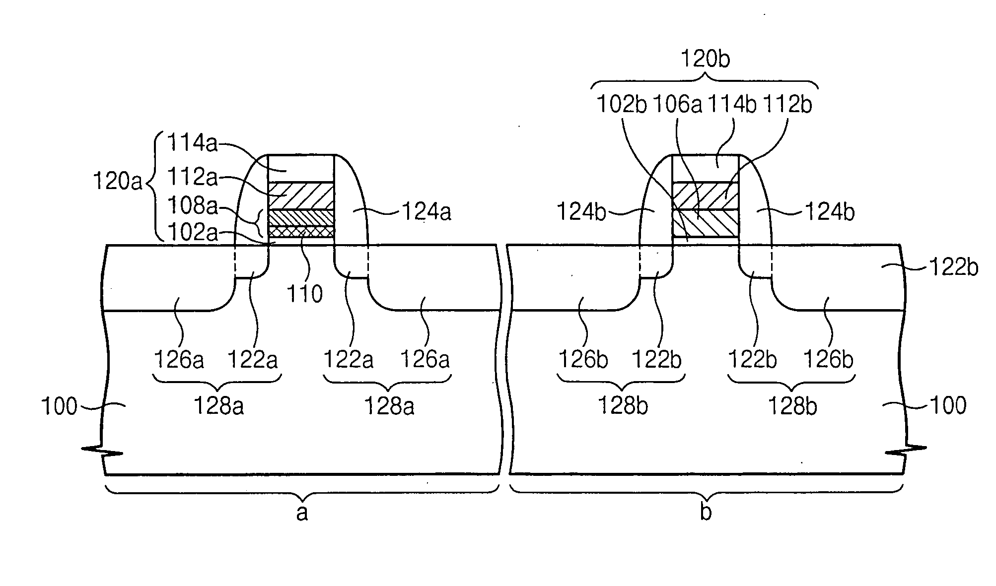 Semiconductor device having dual gate electrode and related method of formation