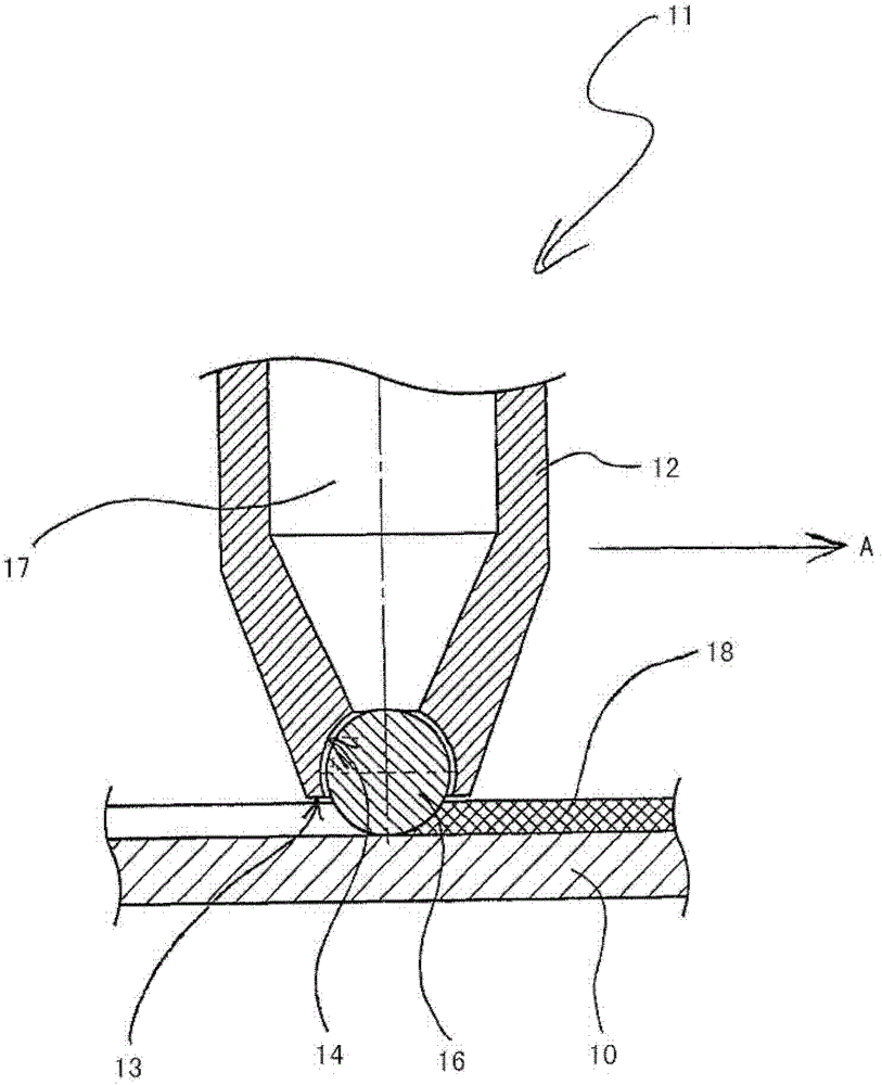 Tool for sheet metal working machine and method for cutting film