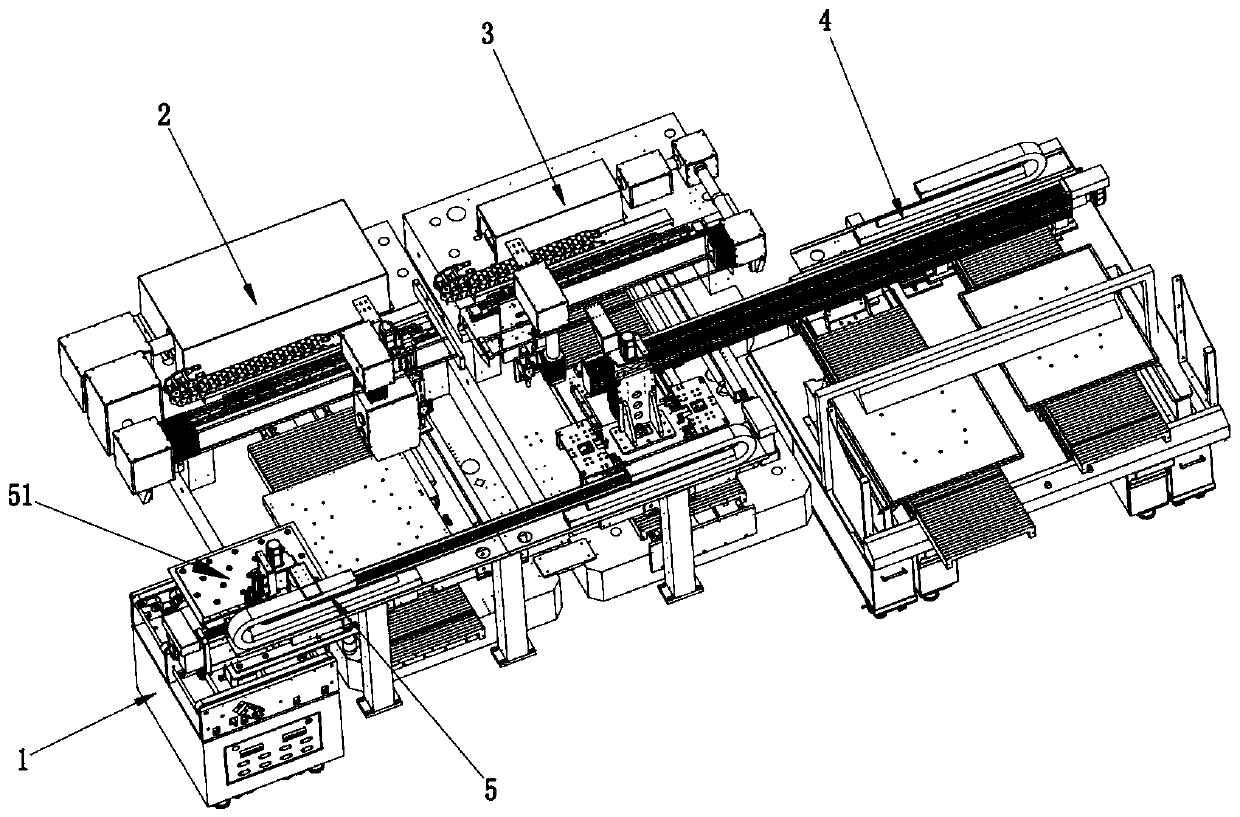 Laser cutting splitting device