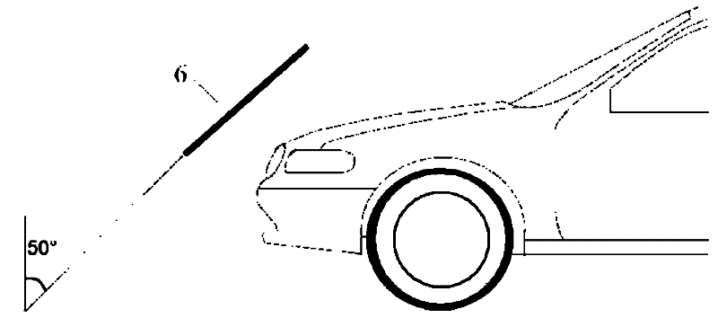 Scribing method of pedestrian protection finite element analysis of car