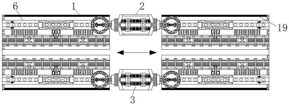 Ironing and stretching auxiliary equipment used after garment fabric manufacturing