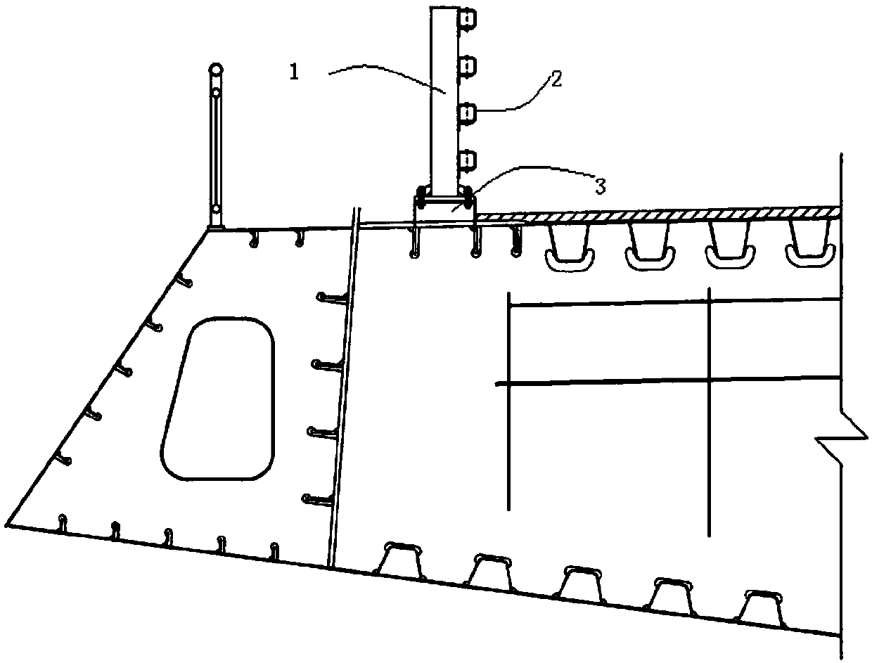 A Streamlined Box Girder Eddy Vibration Suppression Structure