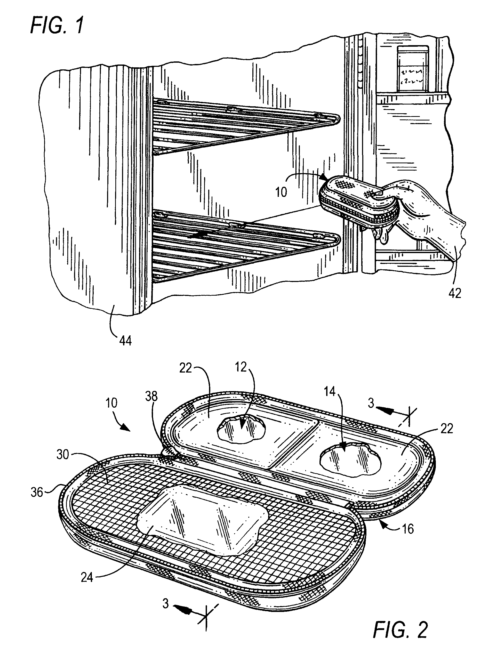 Arrangement for and method of cold therapy treatment