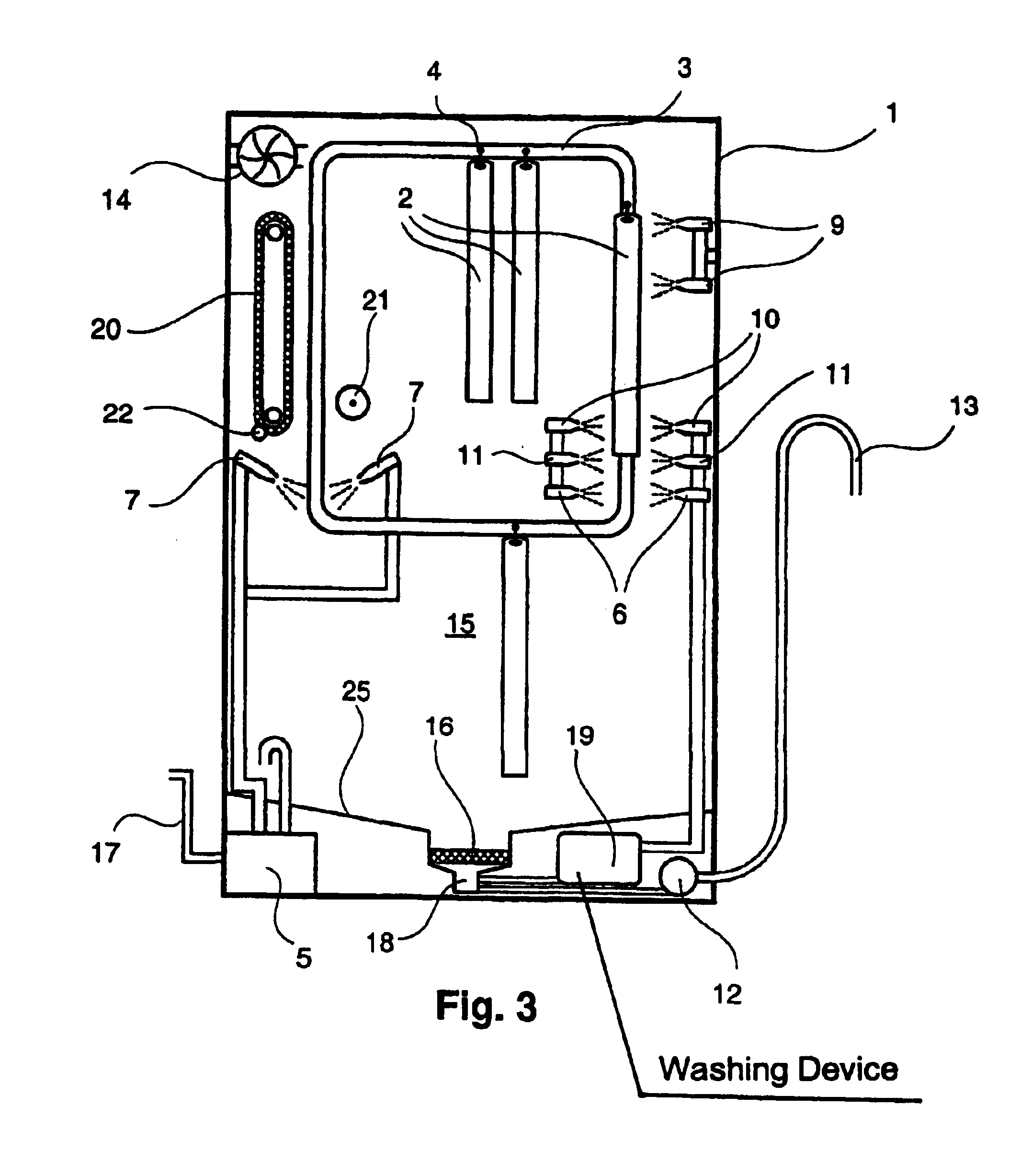 Method and apparatus for smoothing items of clothing