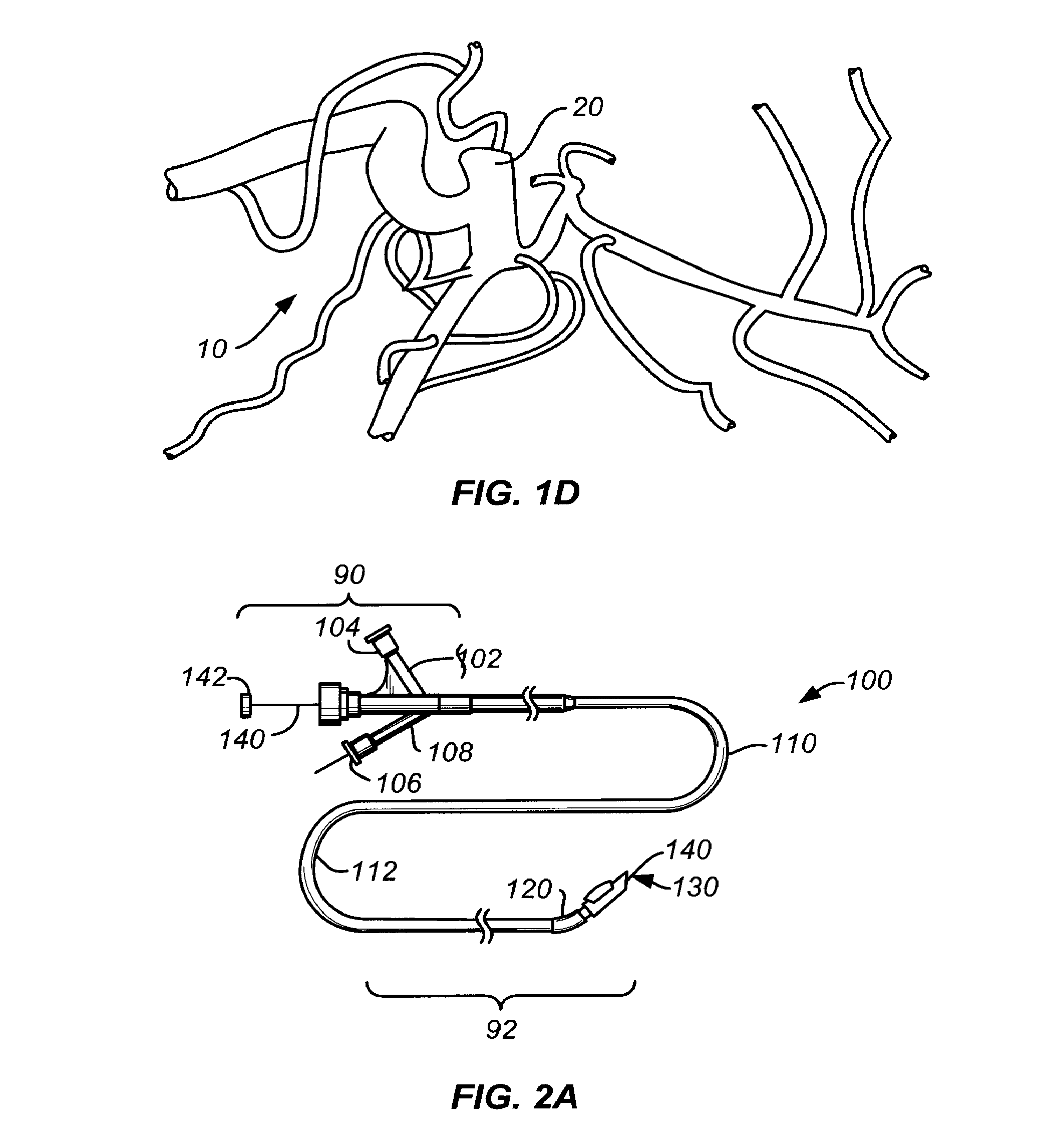 Devices and methods for accessing and treating an aneurysm