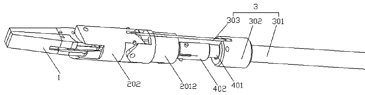 A multi-angle operating electrocoagulation forceps in the department of stomatology