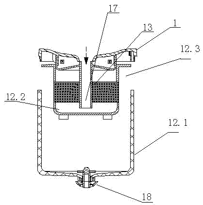 Coffeepot filter device and method thereof