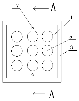 Method for preparing pavement combination pasting block