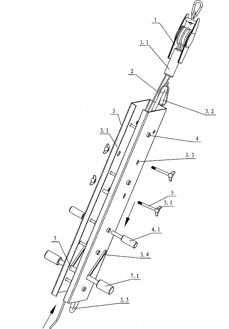 High altitude escape device and descent speed control method thereof