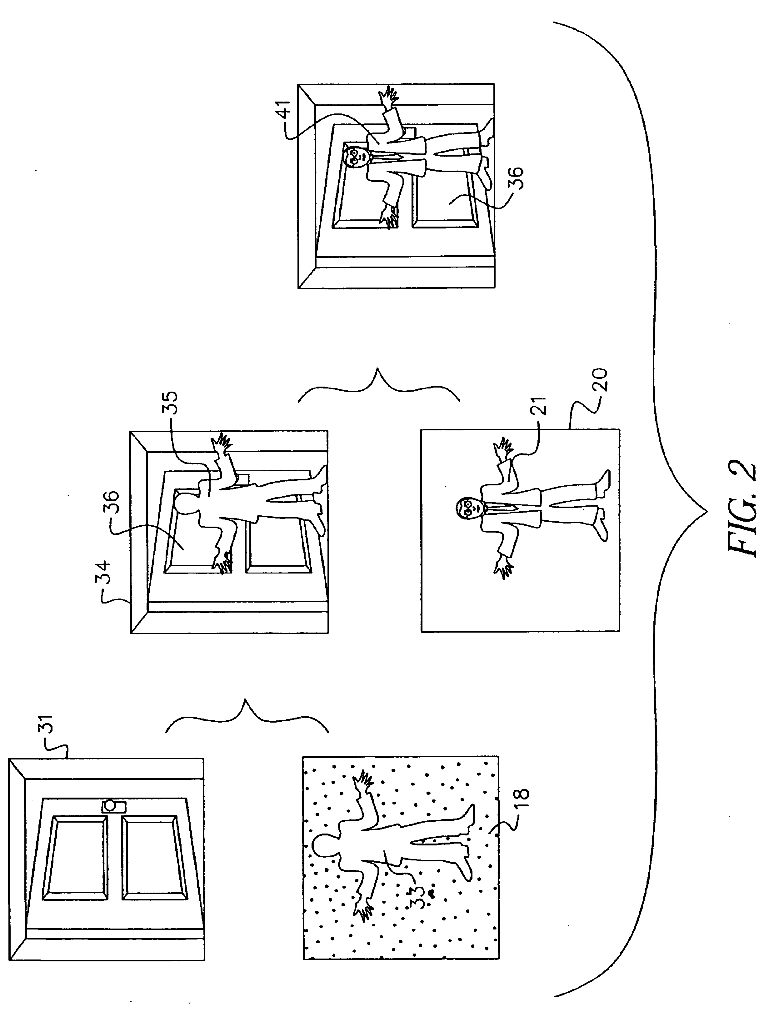 Method for forming a depth image from digital image data