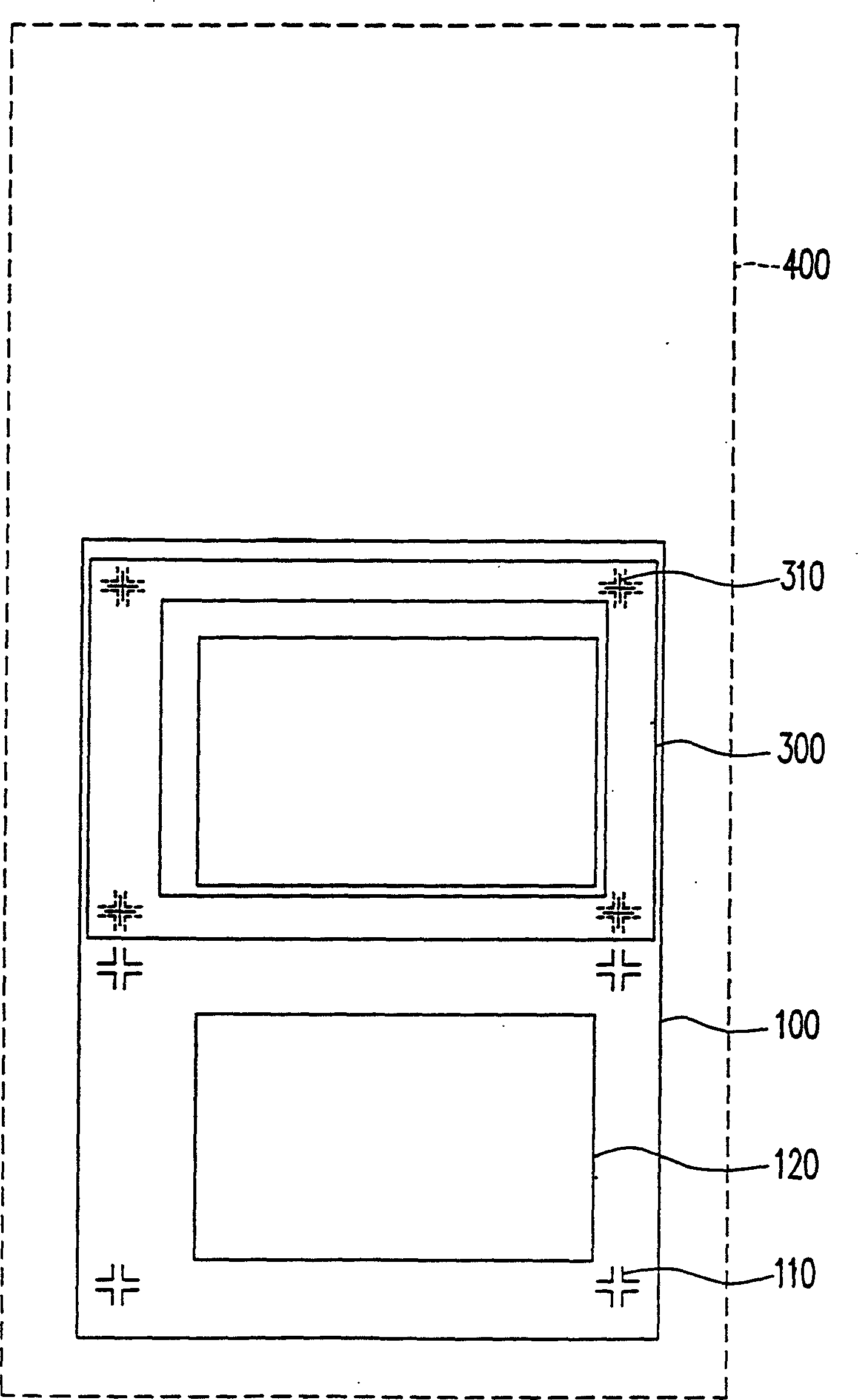Method for improving assembling deviation of liquid crystal display panel and manufacturing technology of liquid crystal panel