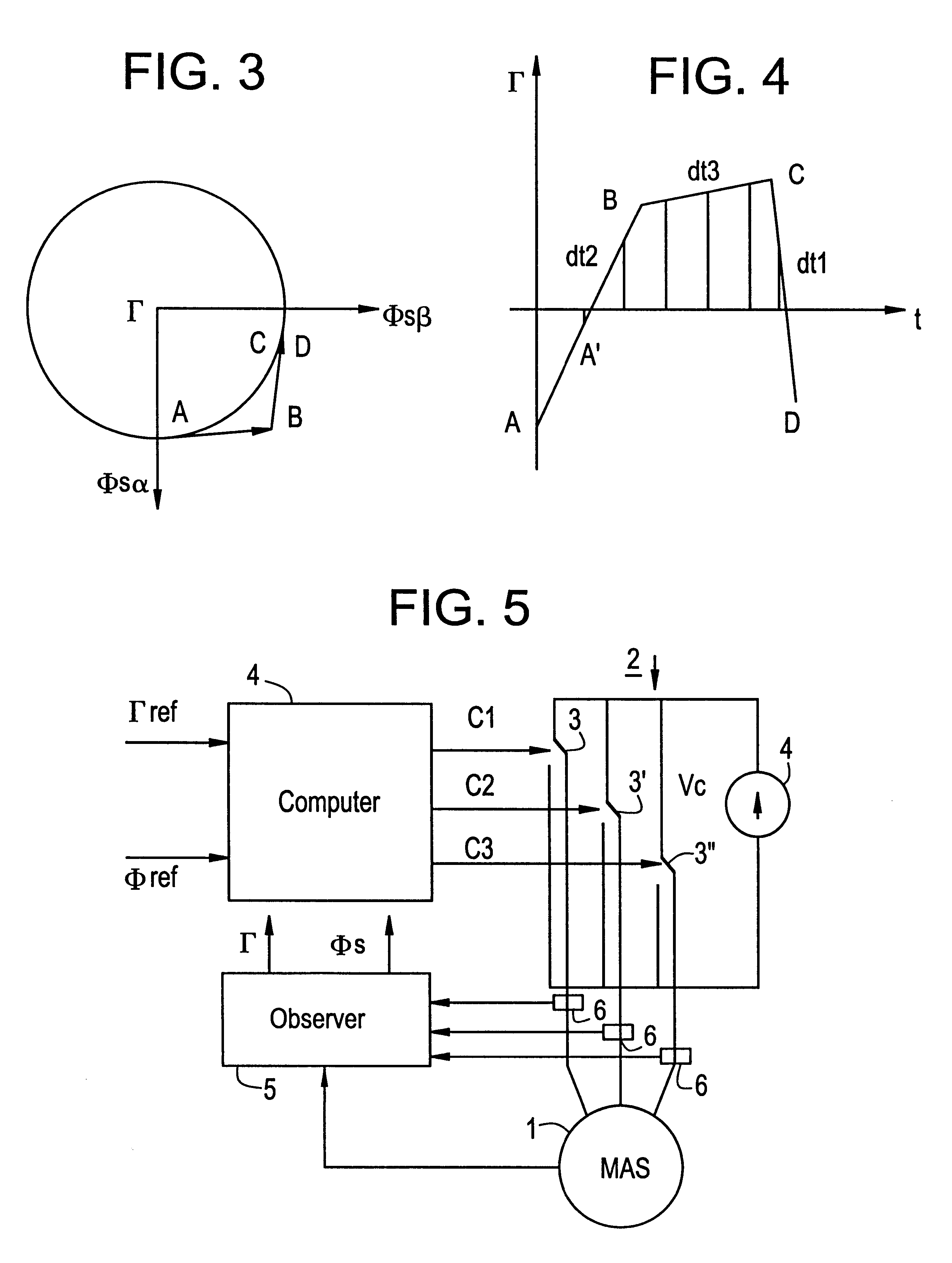 Method of controlling a rotary electrical machine, a servo-control system for implementing the method, and a rotary machine fitted with such a system
