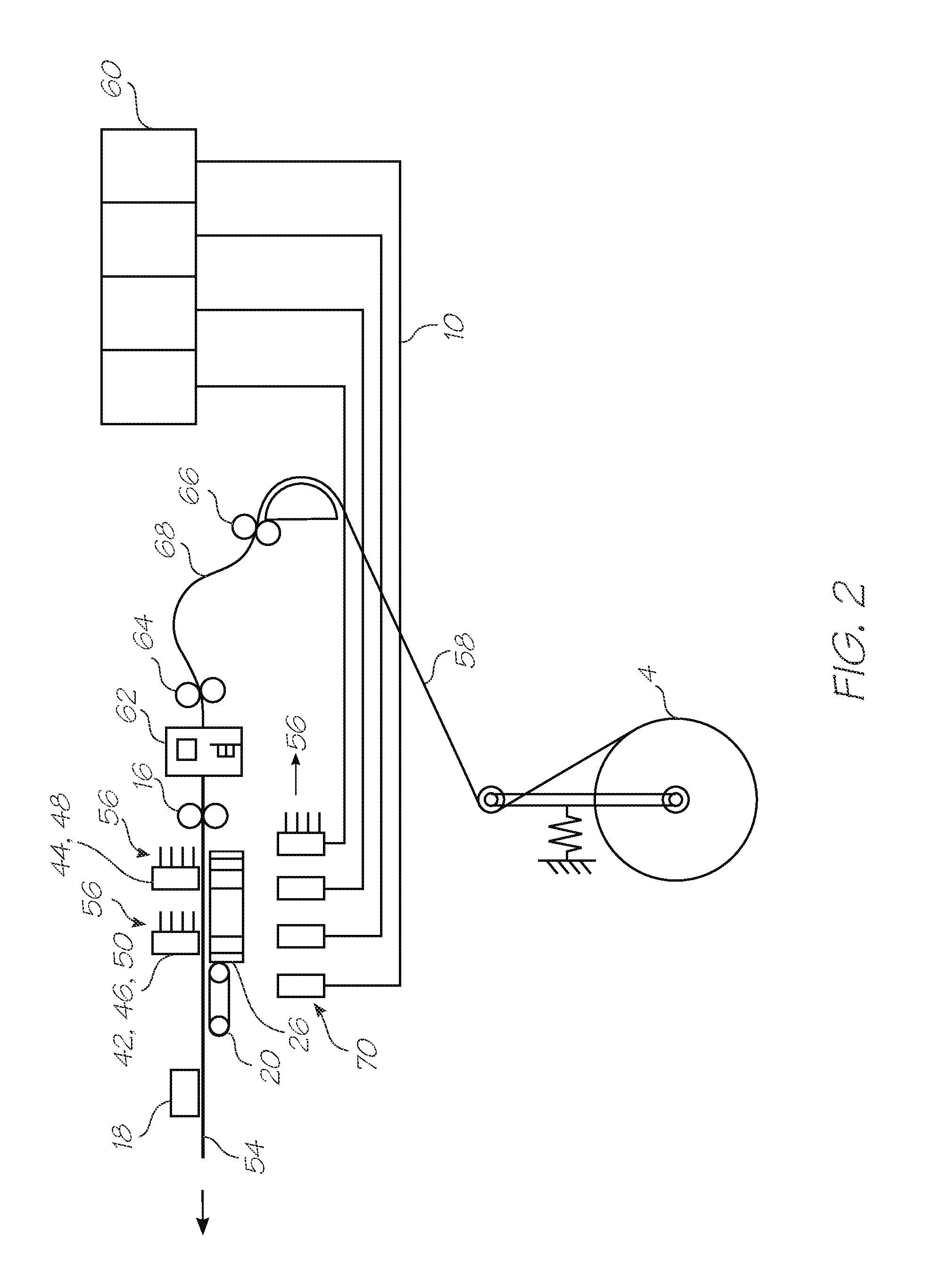 Printing system with adjustable aerosol collection