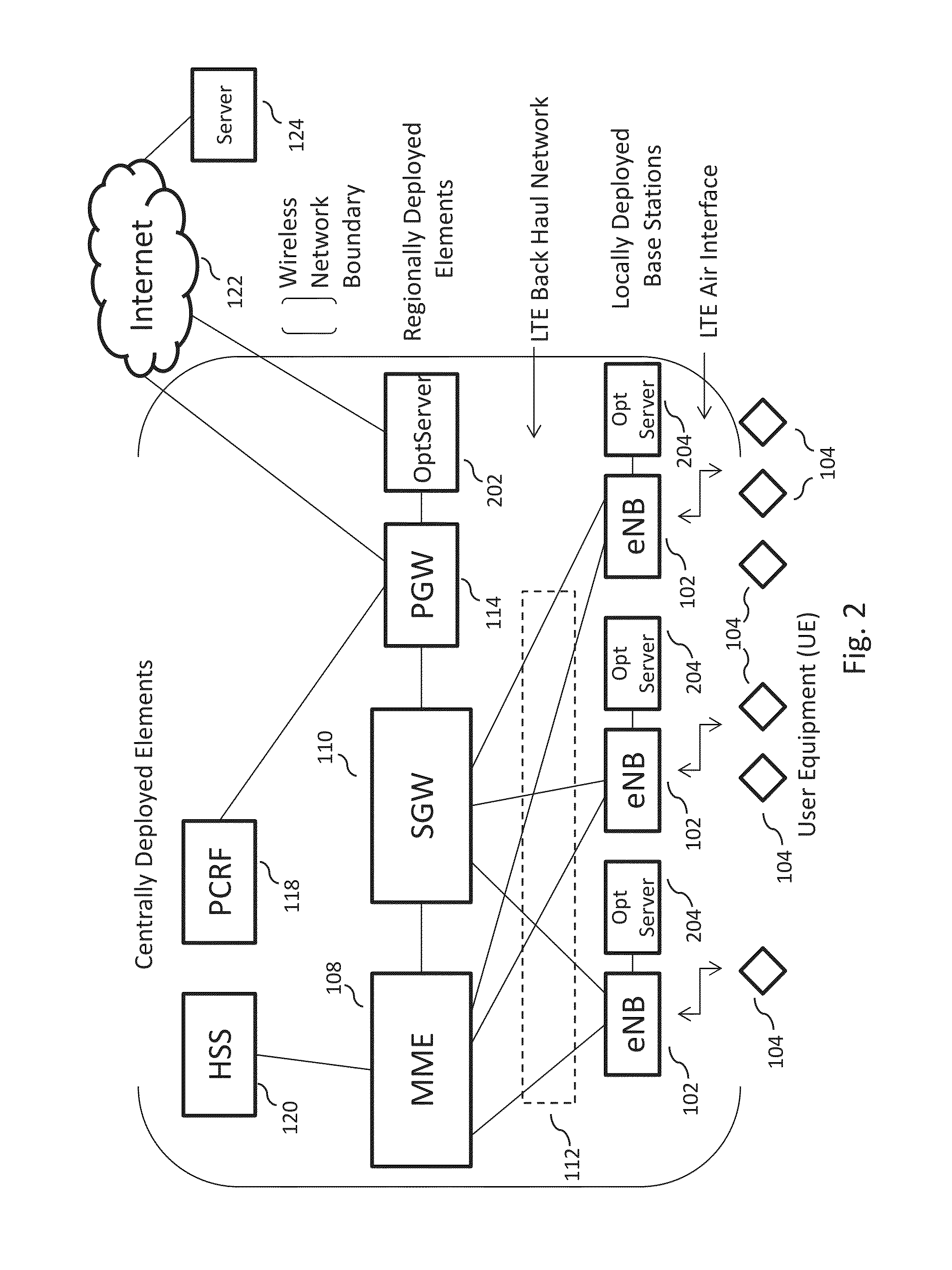 Efficient delivery of real-time asynchronous services over a wireless network