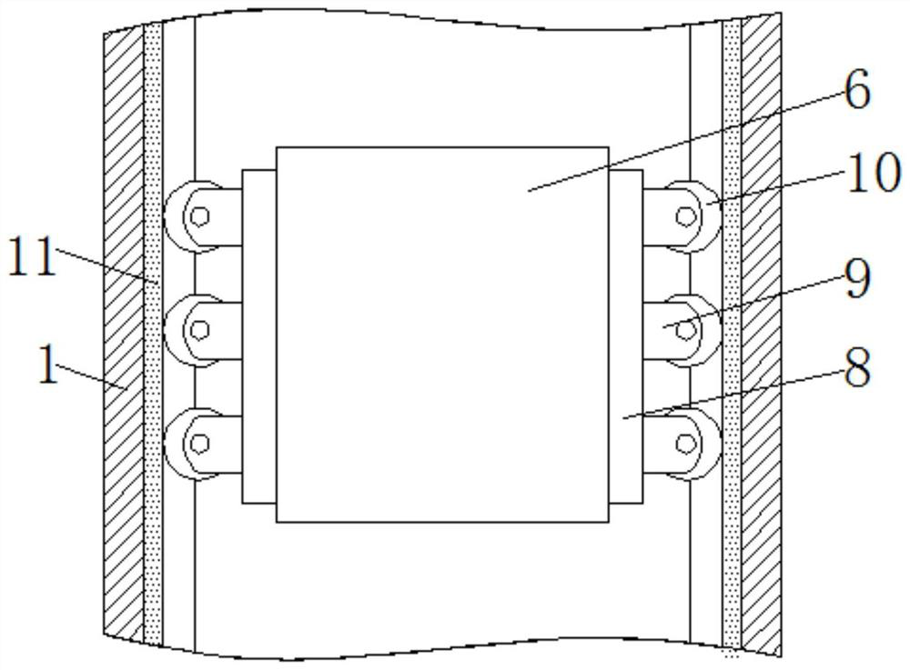 A shock-absorbing and noise-proof elevator