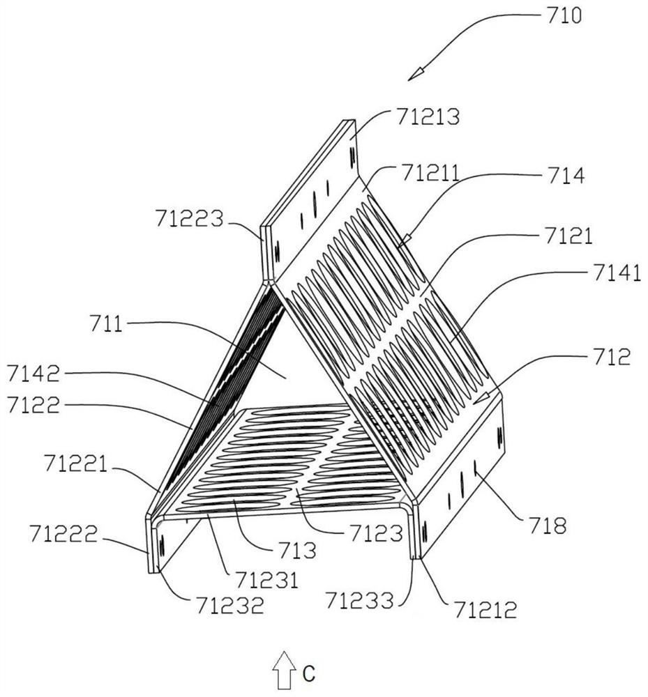 Electric field unit, electric field adsorption device and electric field device