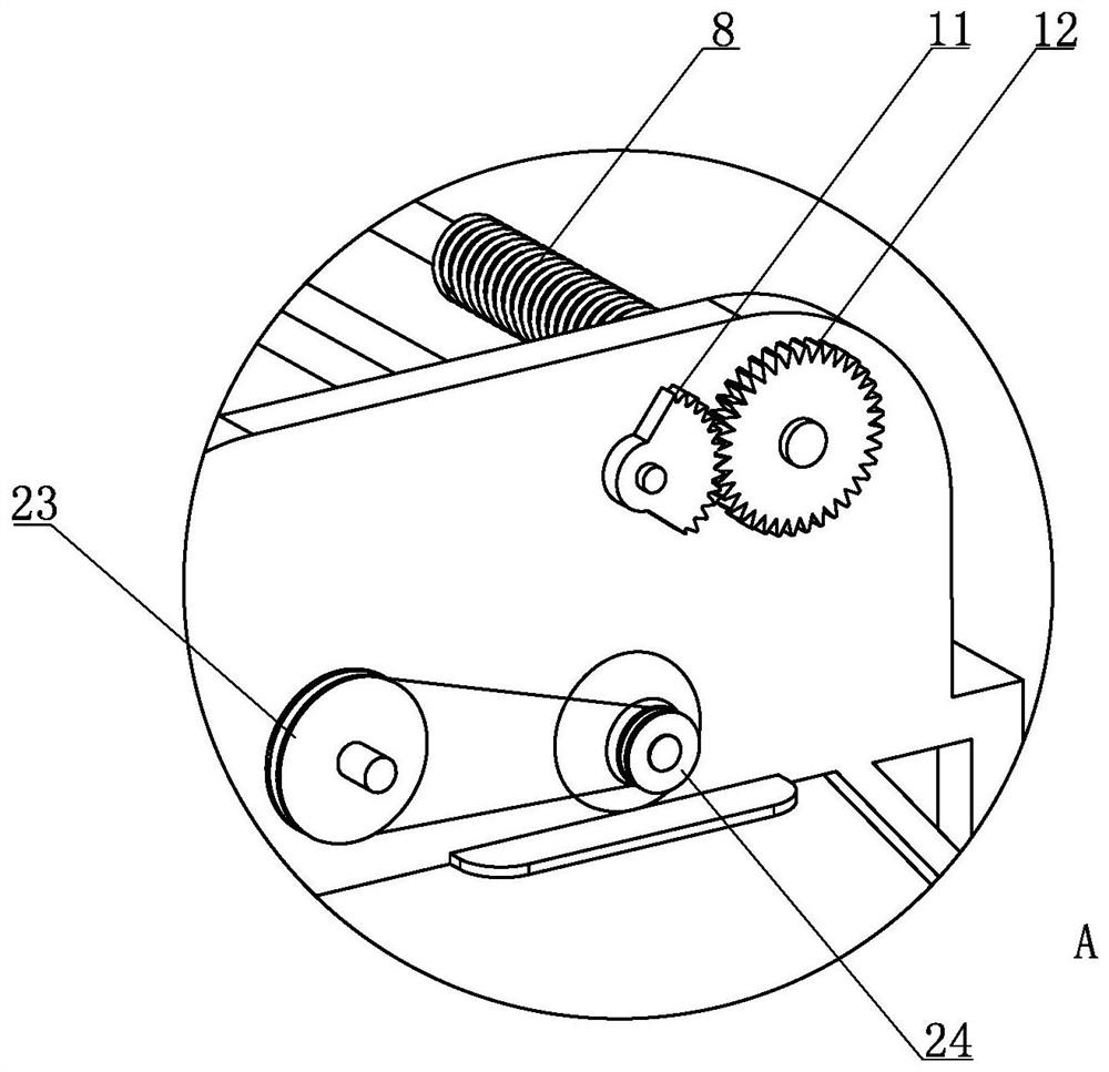 A cutting device for fireworks paper tube