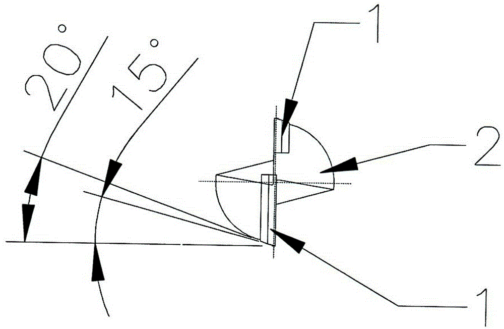 A kind of pcd thread drilling and milling cutter