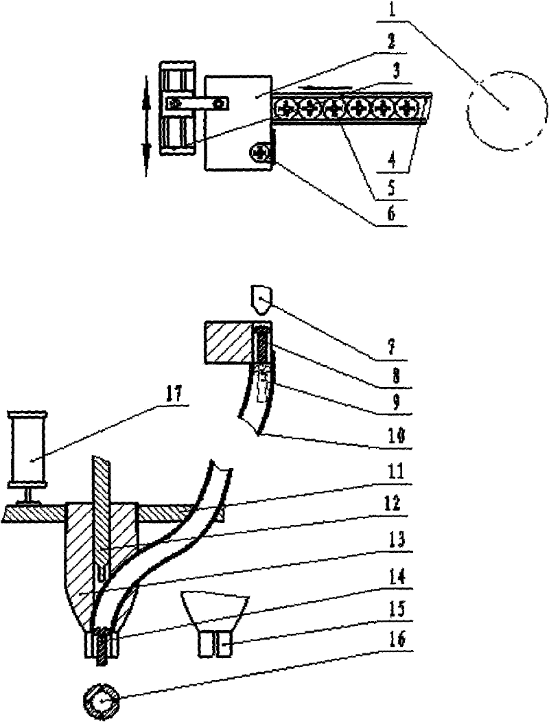 Automatic screw locking device with elastic chuck