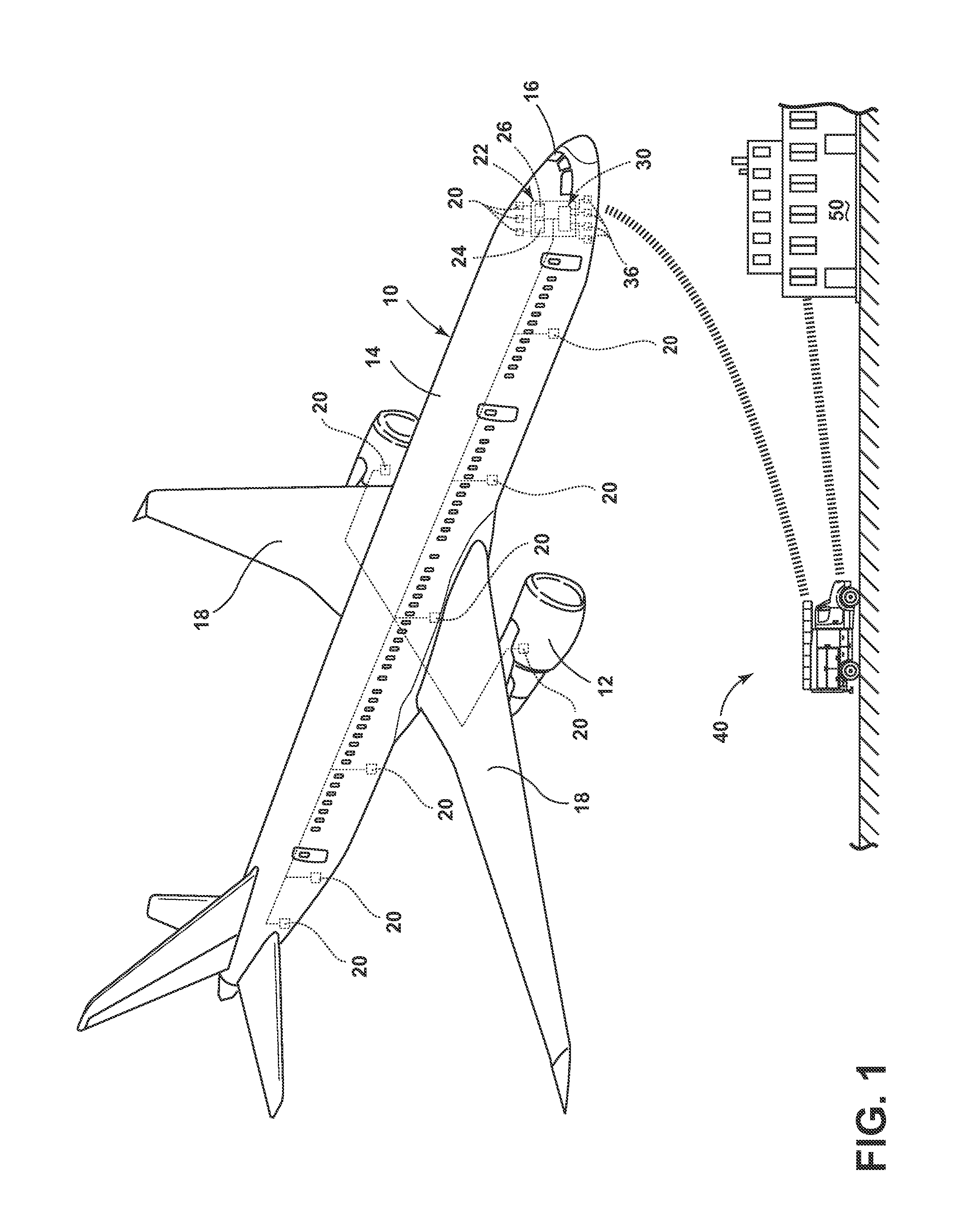 Method of identifying faults in an aircraft
