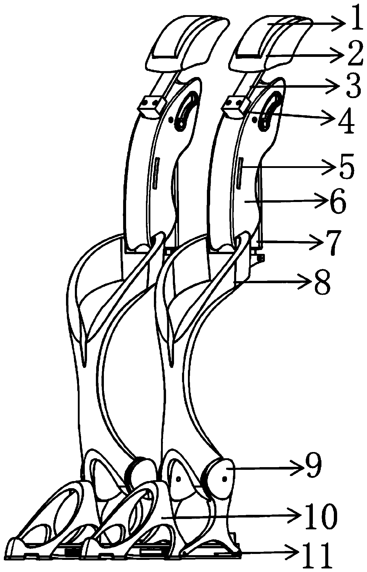 Lower limb sit assist device