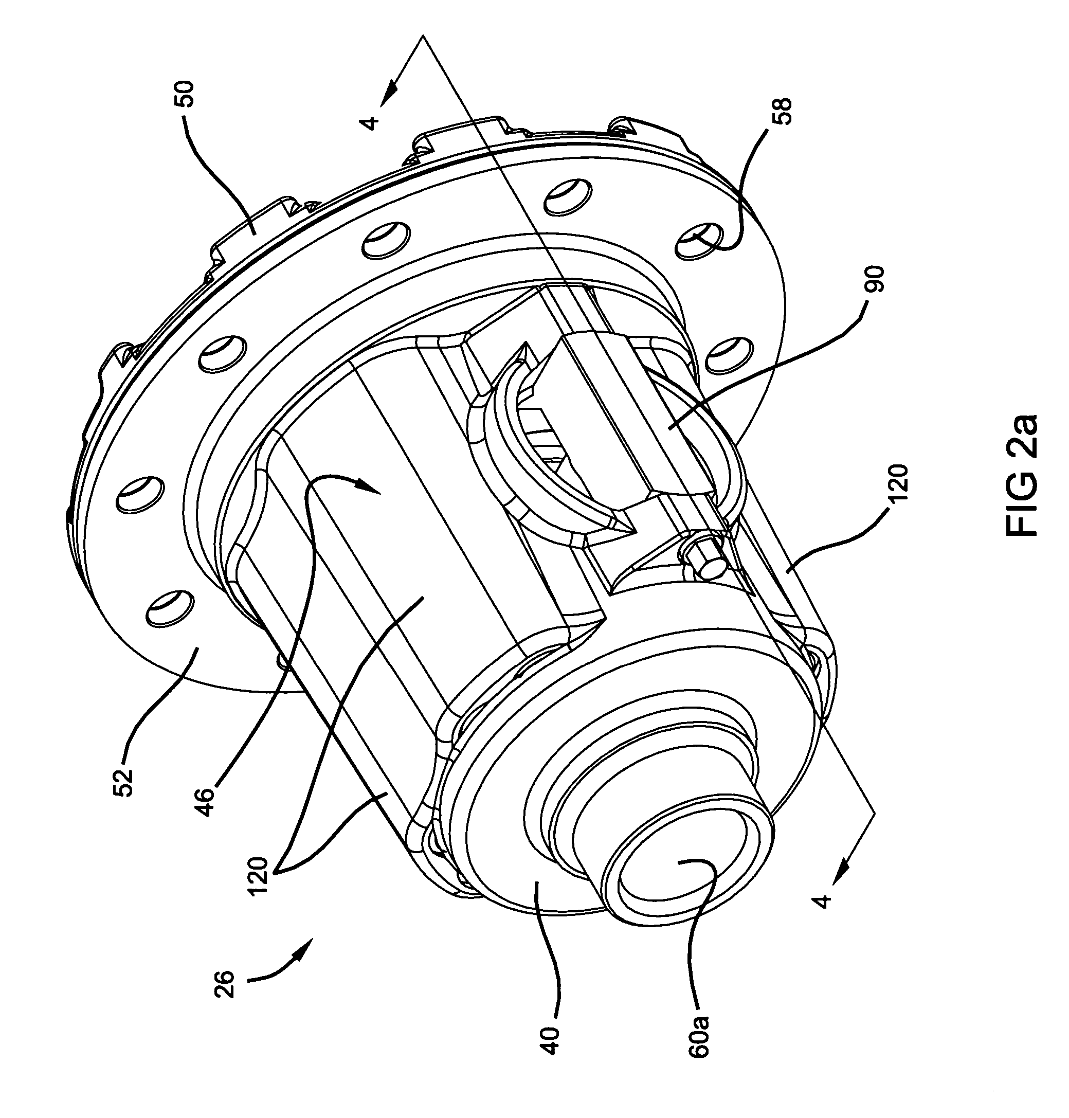 Helical gear differential
