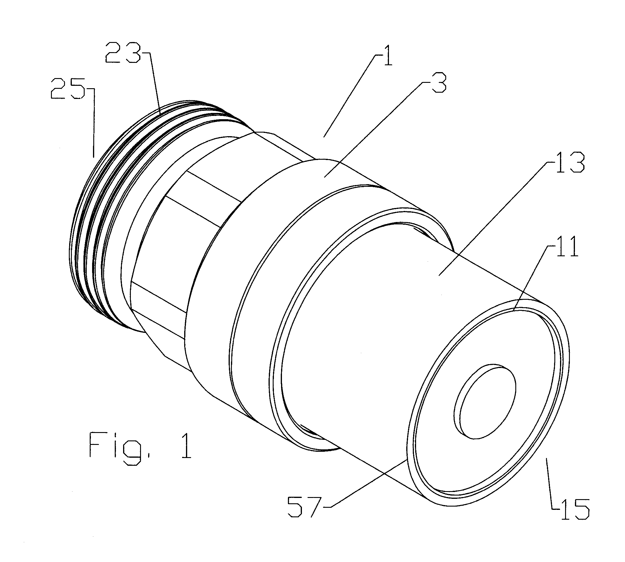 Insertion Coupling Coaxial Connector