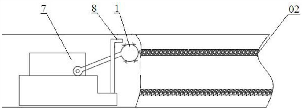 Water jet assisted bolter miner and tunneling method