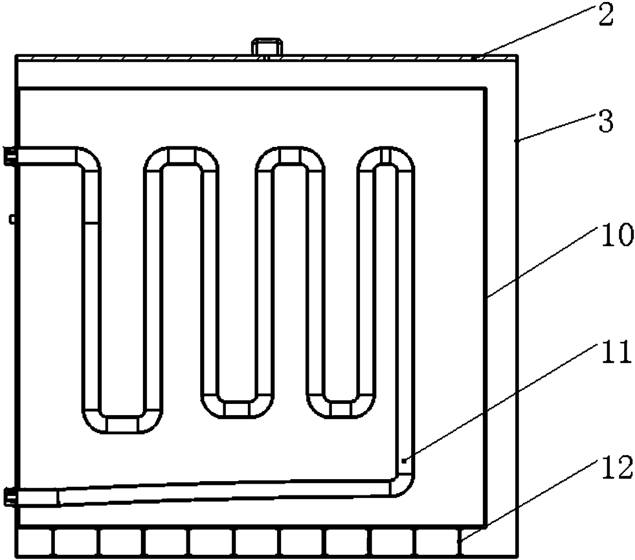 A kind of dry humidity control method of salt swelling test