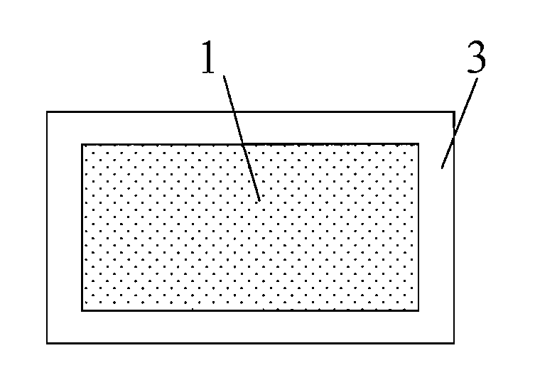 Flat-panel display member and its manufacturing  method and flat-panel display and its manufacturing method