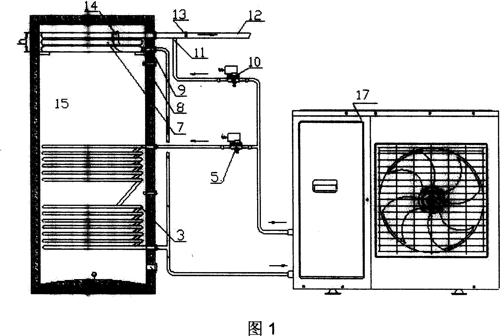 Household hot pump water heater