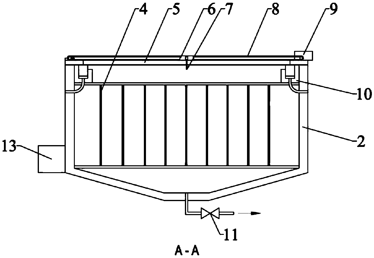 Three-dimensional pulse type electrochemical laundry wastewater reuse device