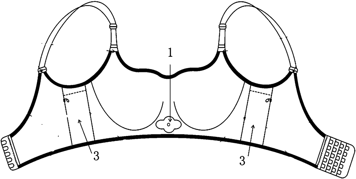 A bra with monitoring function