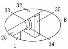 Dust cleaning device for high-altitude electronic information board based on highway