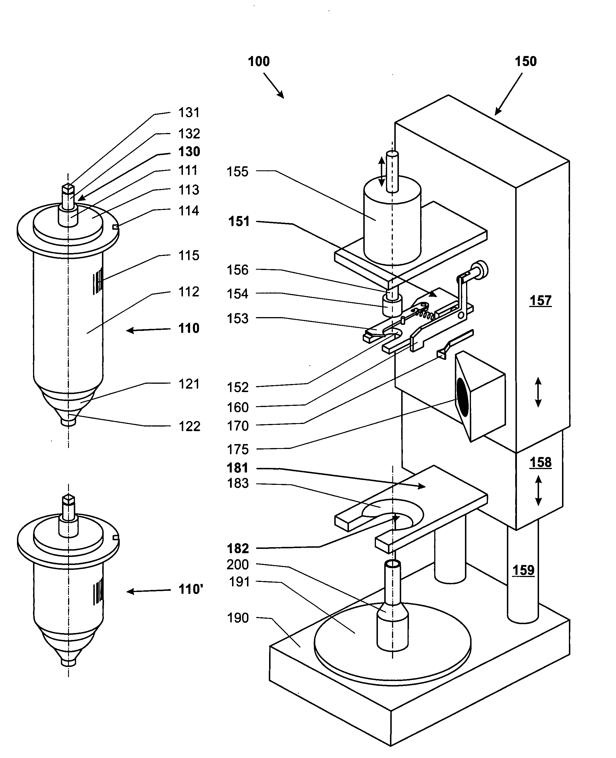 Dosage-dispensing device for powders or pastes