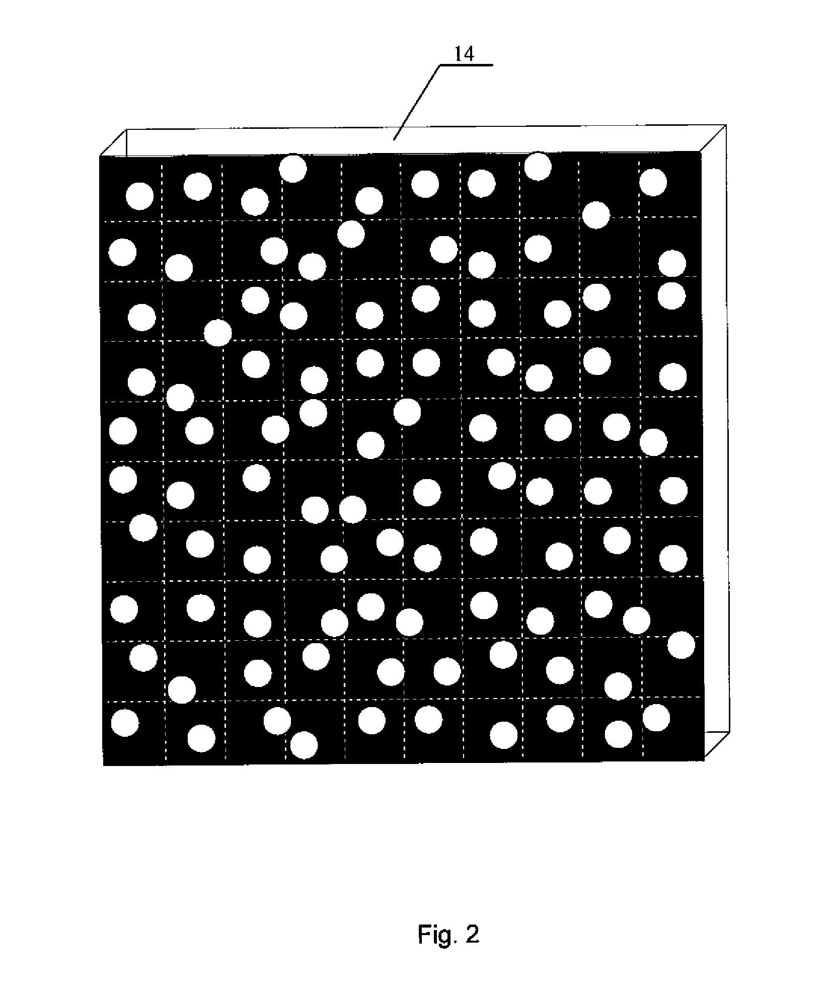Method and Devices for 3-D Display Based on Random Constructive Interference